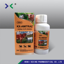 Amitraz 12.5% ​​Lembu dan Insecticide Insecticide